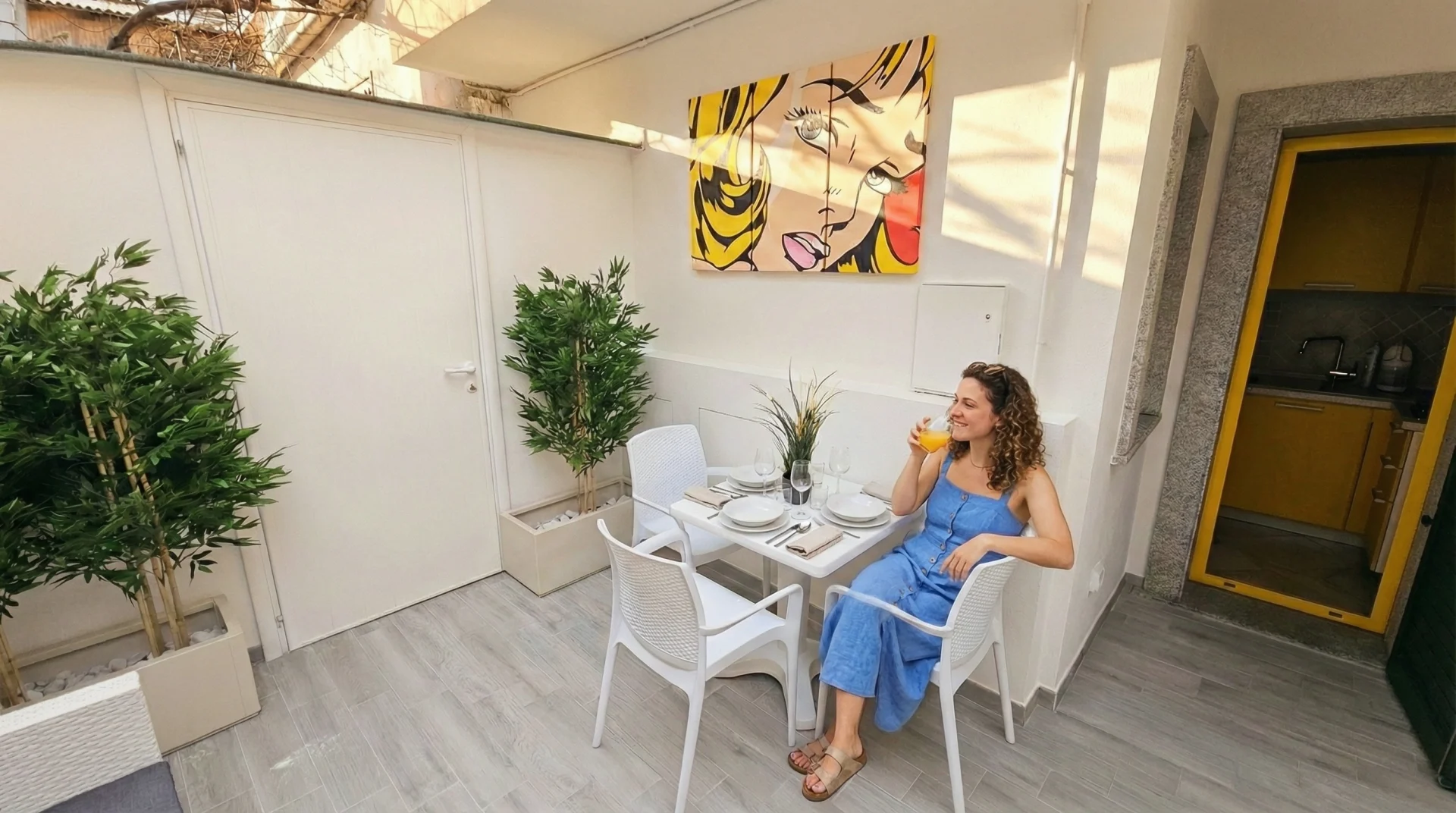 Appartamento con Patio Privato a Palau — foto 2 dell'appartamento (Via Po 17, Palau (SS) 07020)